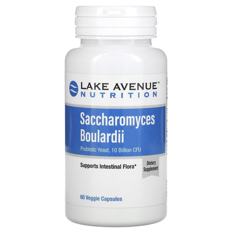 Lake Ave. Nutrition, Saccharomyces Boulardii, 10 Billion CFU, 60 Veggie Capsules