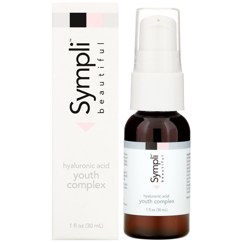 Sympli Beautiful, Hyaluronic Acid Youth Complex, 1 fl oz (30 ml)