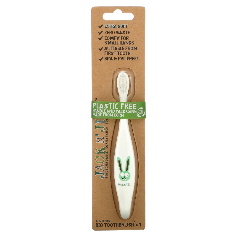 Jack n' Jill Bio Toothbrush Bunny 1 Toothbrush